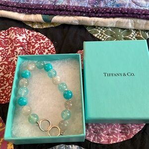 Tiffany & Co.  Amazonite Moonstone Chalcedony bracelet